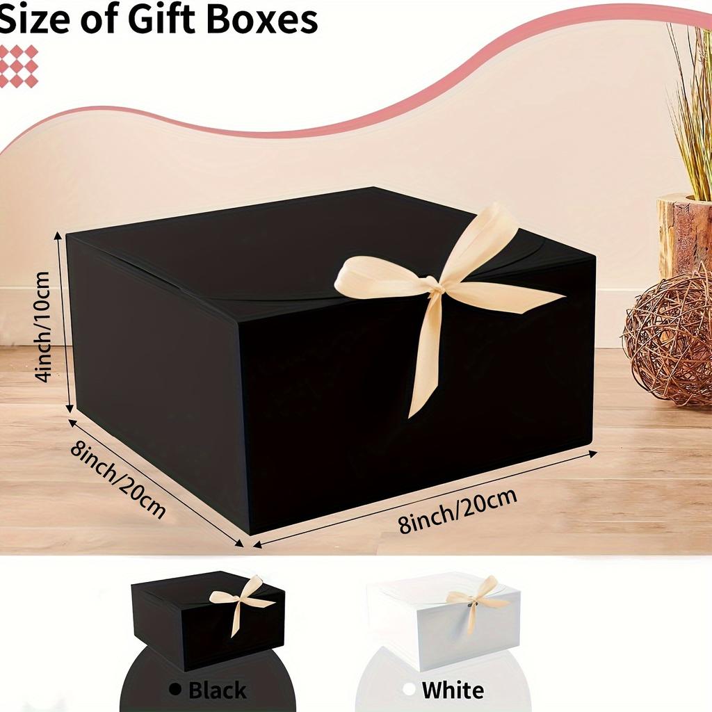 10pcs Gift Box, Gift Packaging with Covered Paper, Proposal Box, Suitable for Birthday Parties, Weddings, Valentine's Day Gifts