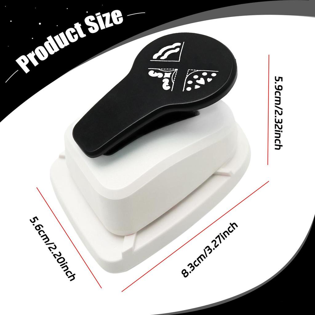 Corner Rounder In 1 Premium Small Paper Art Punch for DIY Handcraft Creative Supplies