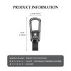 For Skoda Leather Car Keychain Alloy Spring Snap Keyring Kamiq MK3 Roomster Rapid Kodiaq Karoq Fabia Enyaq usbn43