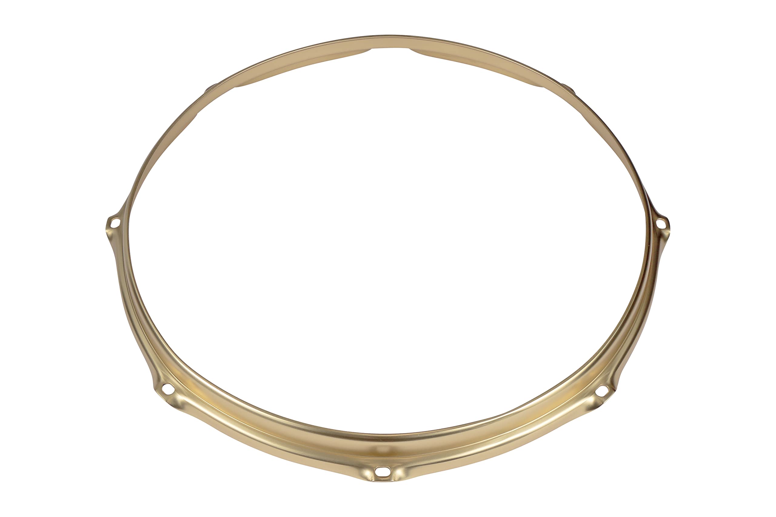 

TAMA SOUND ARC 2.3mm Brass Inner-Bend Flange Hoop for Snare, Butterside, 14 (8-Hole), MSB14-8D