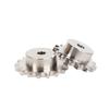 1Pcs 304 Stainless Steel Industrial Sprocket Wheel 06B/08B/50B/60B Convex Bench Sprocket Teeth Count 10T to 25T Chain Gear