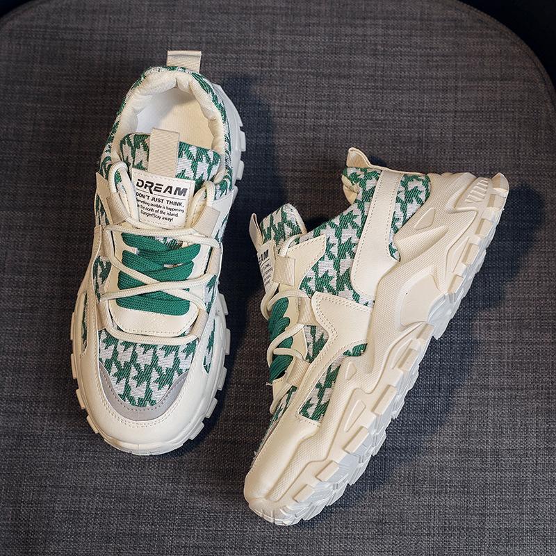 Daddy Shoes Girl 2025 New Spring and Autumn Platform Trend Student Sneakers Casual Little White Shoes Women's Trend