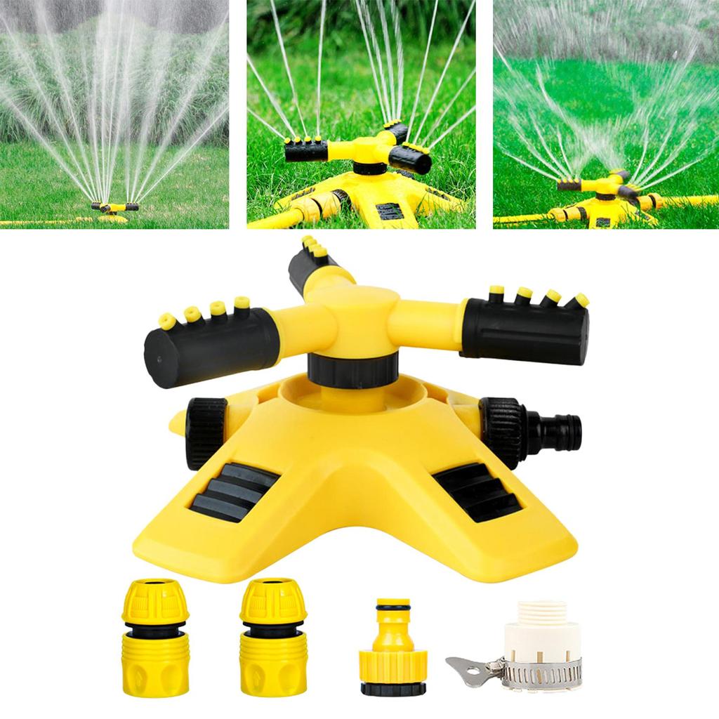 Lawn Sprinkler Garden Sprinkler 360 Degree Oscillating Sprinkler Watering