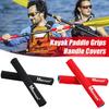 Kayak Paddle Grips Handle Cover Non-Slip Kayaking Oars Handle Cover Soft Blister Prevention Boat Kayaking Accessories