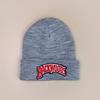 American Casual Embroidery Letter Knitted Hat Men'S And Women'S Warm Versatile Student Simple Pullover Hat