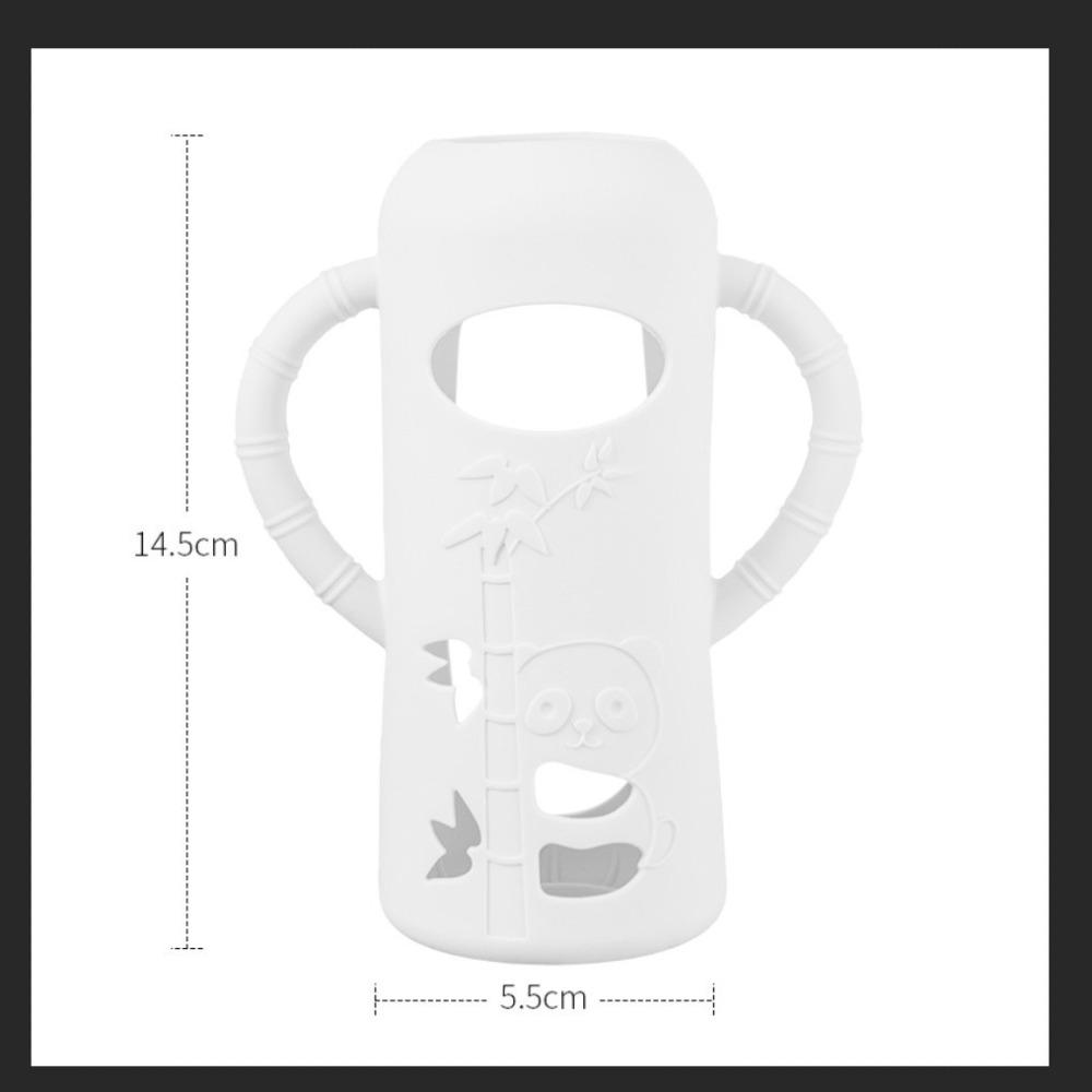 Easy Grip Silicone Handle Sleeve Soft Baby Bottle Sleeves for Dr. Brown's Baby Feeding