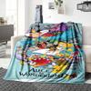 Alice Wonderland Adventure Blanket Soft Throw Blanket For Home Bedroom Bed Sofa Travel Office Solid Christmas Blanket