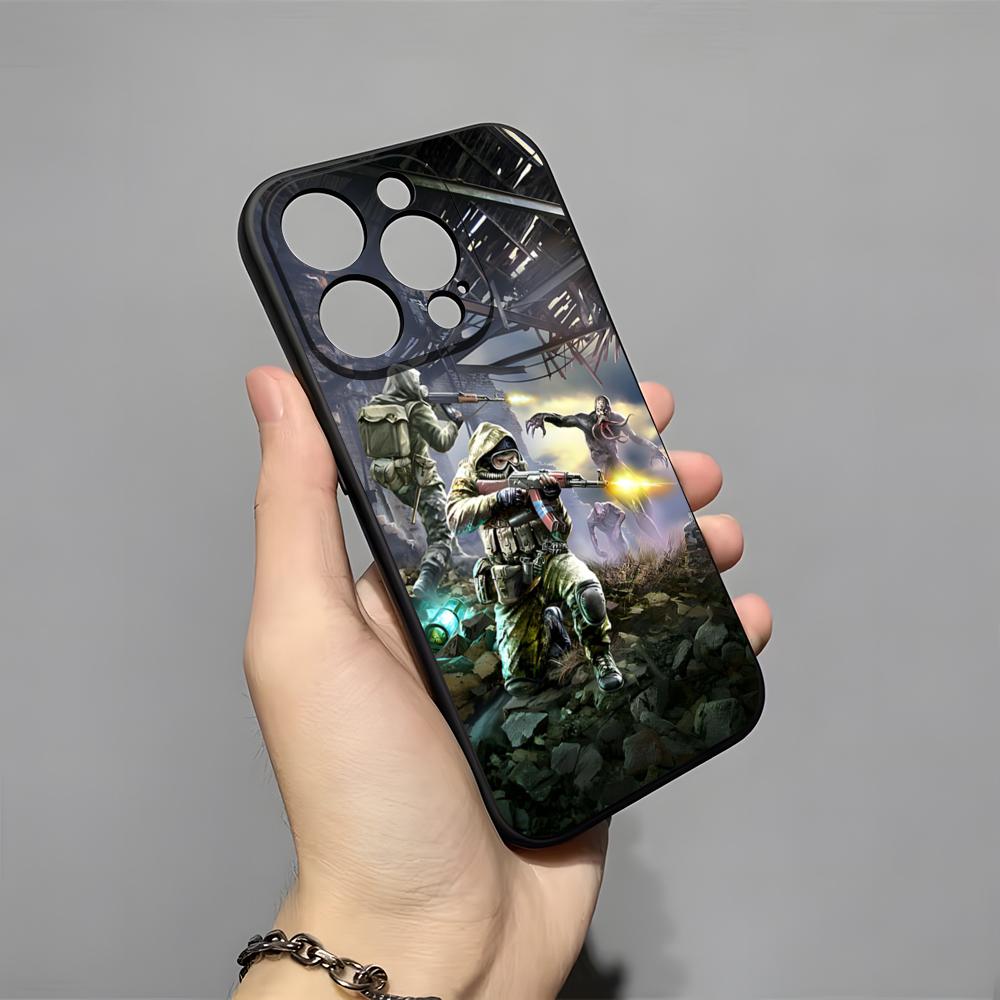 S-Stalker 2 Phone Case For IPhone 17 Pro Max 16 15 14 Pro Max 13 11 X Xs Xr 8 7Plus Silicone Cover