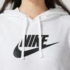 Nike Sweatshirts Women's White Hooded Non Detachable Moderate Other DQ5776-051