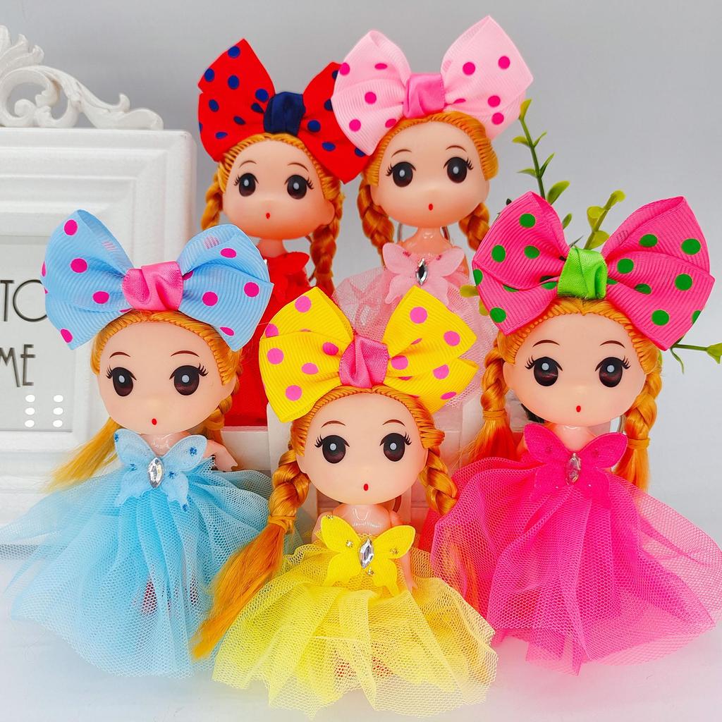 Happy Princess 12cm Girl Doll Keychain – Perfect Kindergarten Reward Gift