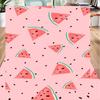 Watermelon Slice Pattern Office Rug Chair Mat, Entryway Carpet, Suitable for Front Door, Bedroom, Living Room, Desk, Holiday Gift