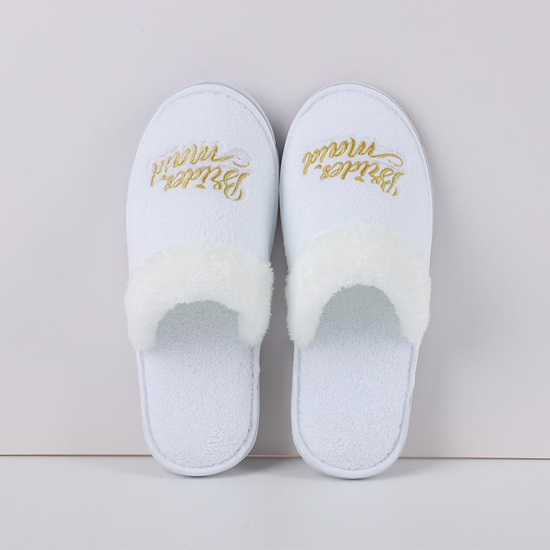 Premium Non-Slip Disposable Slippers for Hotels, B&Bs, and Salons - Ideal for Brides and Bridesmaids