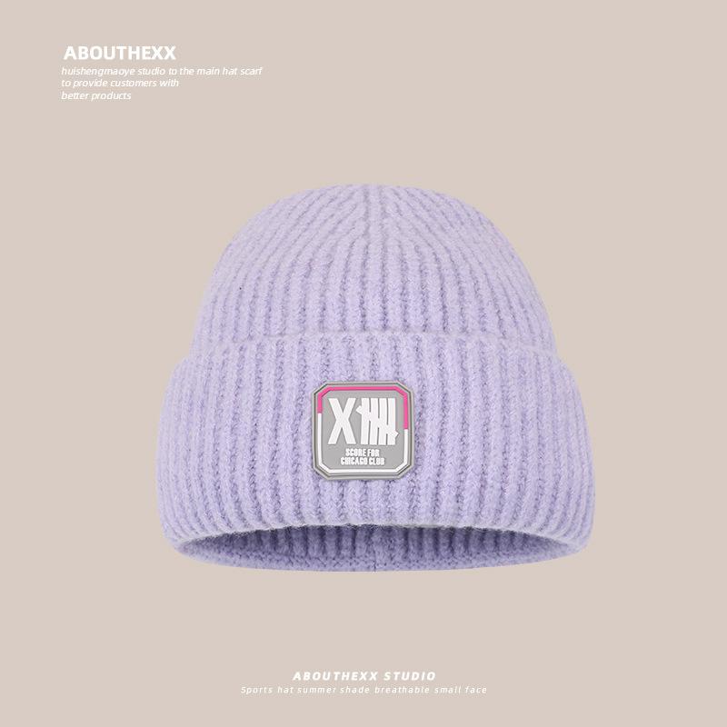 Hats for Women Warm Knitted Hats  Korean Style  Fashionable and Versatile Student Outdoor Cold Wool Hats  Japanese Cold Hats  Men