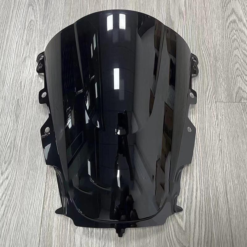 Мотоциклетное ветровое стекло Double Bubble для - 2024 Yamaha YZF-R1 YZF-R1M 1000 YZF R1 R1M Черное