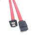 SATA III Cable SATA III 6.0 Gbps 7pin Female to Downward Right Angle Female Data Cable with Locking Latch for 2.5'' SSD,3.5''HDD