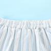 Montagut Girls' Summer Lace Stripe T-shirt & Pants Set