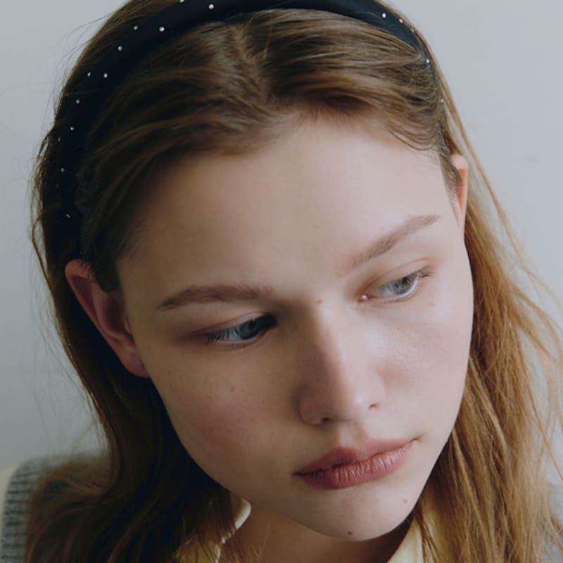 VINTAGE HOLLYWOOD Cosmic Dots Hairband_VH2579HB002M