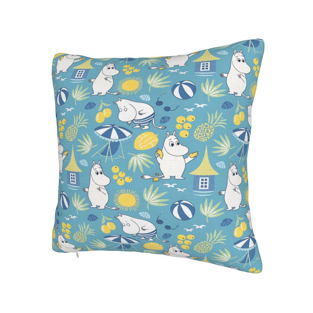 Cute M-Moomins Pillow Cover Soft Cushion Cover Funny Pillow Case For Wedding Party Home Decor