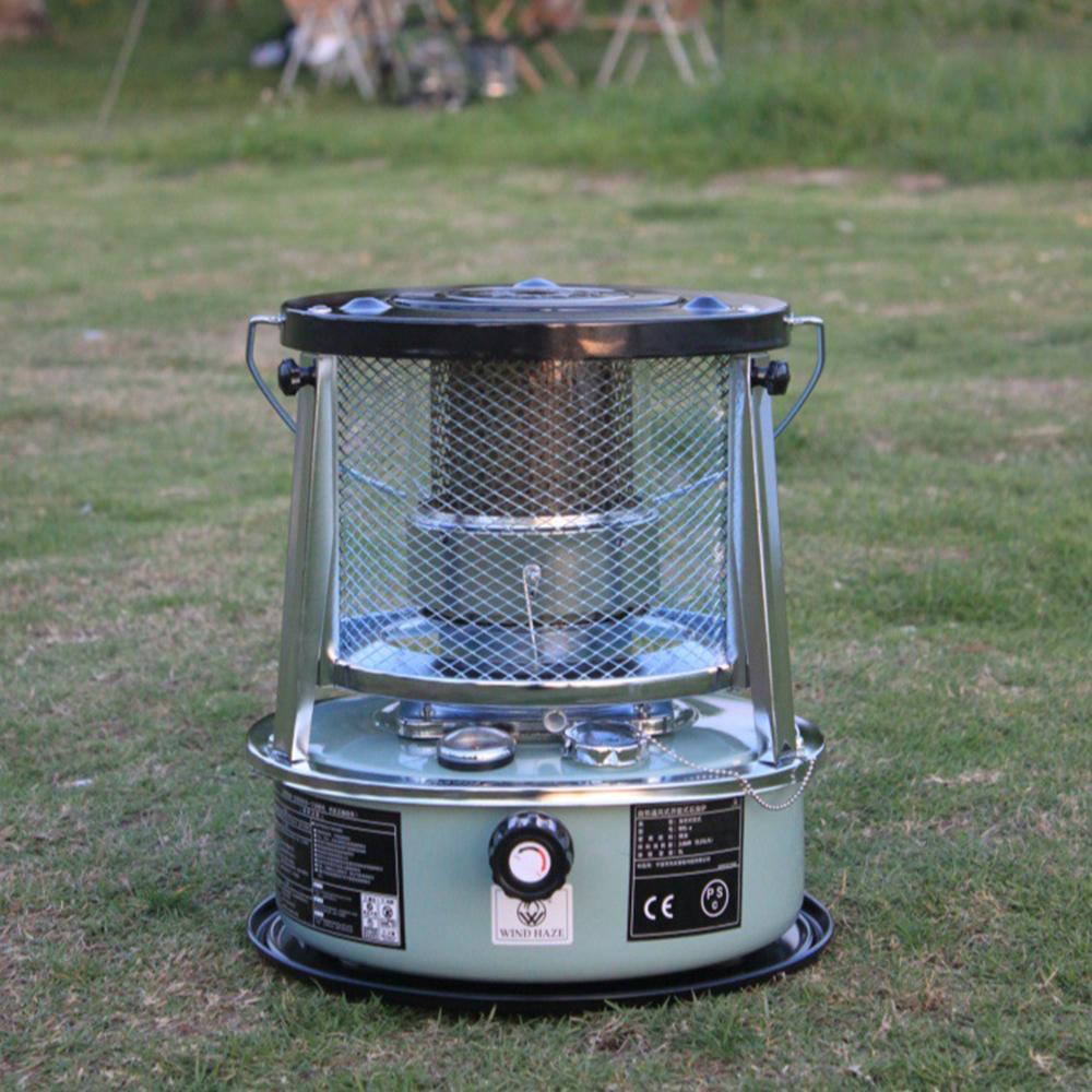 Liftable Kerosene Stove Heater Outdoor Tent Kerosene Stove Multifunctional Hiking Heating Cooking