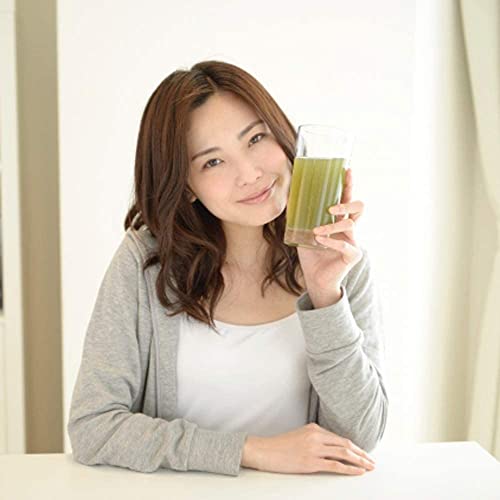 FINE JAPAN Japanese green juice, barley grass, kale, bitter melon, pesticide-free, approximately 30 days supply, domestic production (3g/100g per