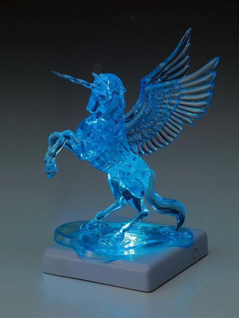 Crystal Puzzle Unicorn Blue 43-Piece