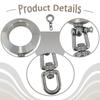 Universal Rotating Lifting Handle Buckle Accessory Practical for 50mm Barbells High Performance Easy