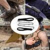 Rope Chain Saw Portable Survival Chain Saw Folding Anti-Slip 11-Tooth Chainsaw For Camping Gardening Outdoor Hiking Survival