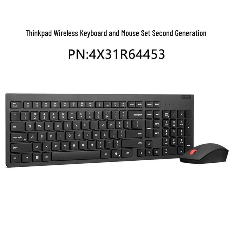 

Lenovo Wireless Keyboard and Mouse Combo