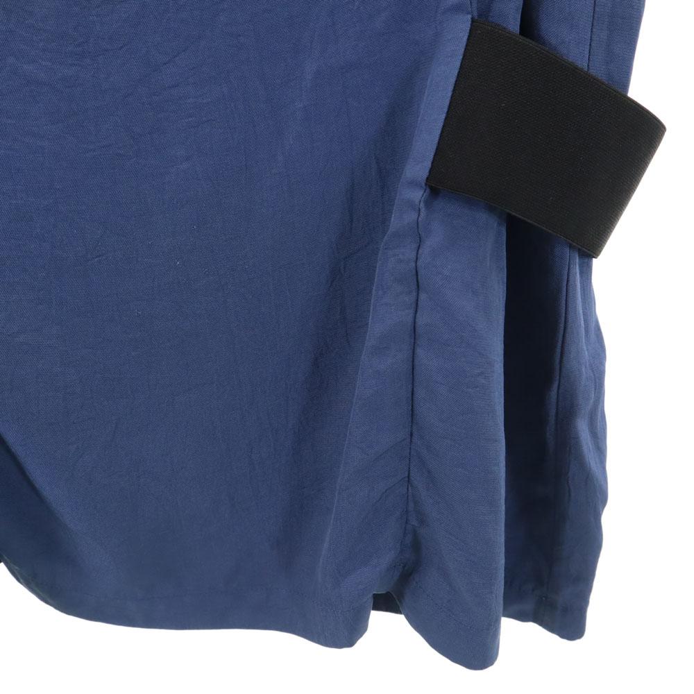 ISSEY MIYAKE Made In Japan Short Sleeve Cut 2 Navy Women Used