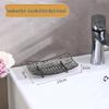 Glacier Pattern Soap Holder - Punch-Free Bathroom Dish for Dormitory Countertop