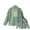 Brazil National Team Football Jacket Men Women Thin Windproof Waterproof Training Top