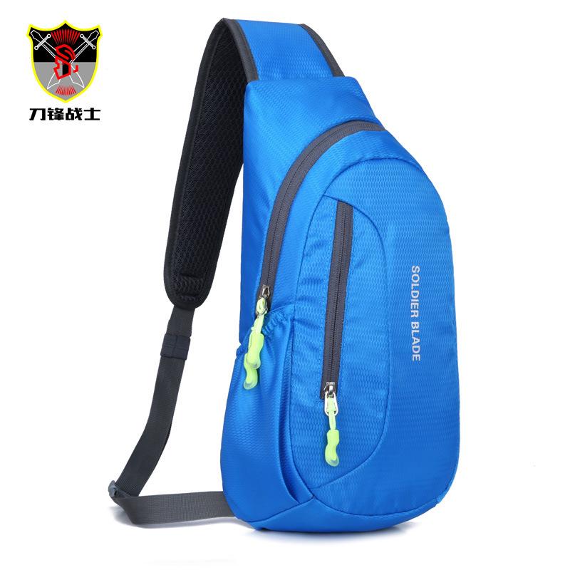 Dual-purpose Chest Bag Outdoor Bike Shoulder Crossbody Bag for Men Outdoor Sports Leisure Bag