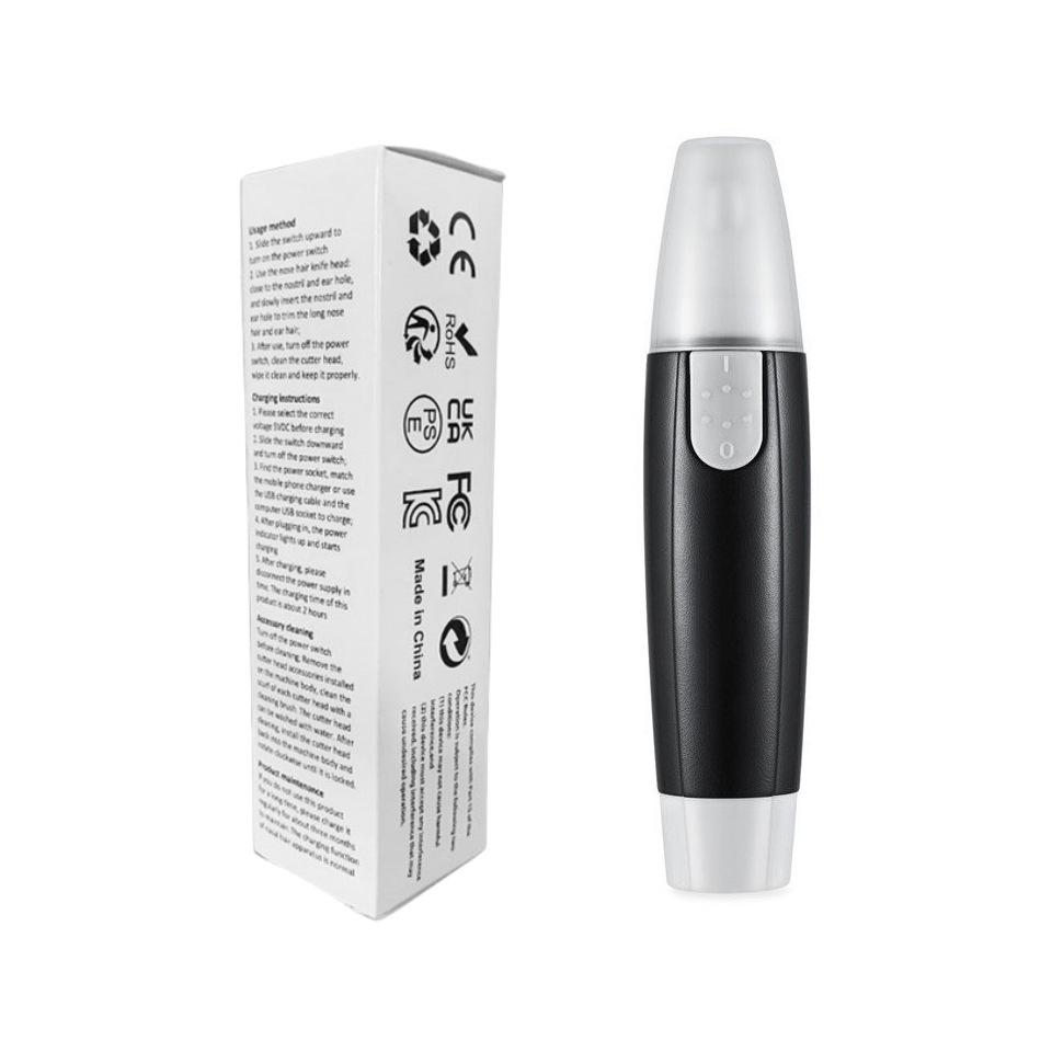 Men's Electric Nose Hair Trimmer: Dry Battery Model for Effective Nasal Grooming