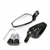 Motorcycle Aluminum Bar End Side Rearview Mirror Universal Motorbike Bike Handlebar Rear View Mirrors 1 Pair 7/8" 22mm