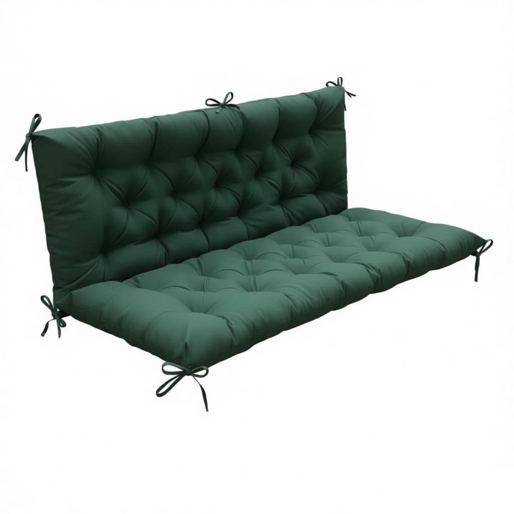 Waterproof Outdoor Cushion Thickened Backrest Bench Pad Garden Furniture