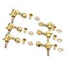 6PCS Metal Guitar Tuning Pegs Golden Tuning Machines Premium Guitar Tuning Key  Electric Guitars