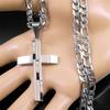 Men's Hip Hop Fashion Cross Pendant Necklace