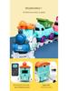 DIY Cross-Border Electric Train: Children's Cartoon Engineering Toy with Music & Lights