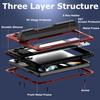 With S Pen Holder Case for Samsung Z Fold 7 6 5 4 Metal Cover Tough Heavy Duty Full-Body Shockproof Shell Screen Protector Stand