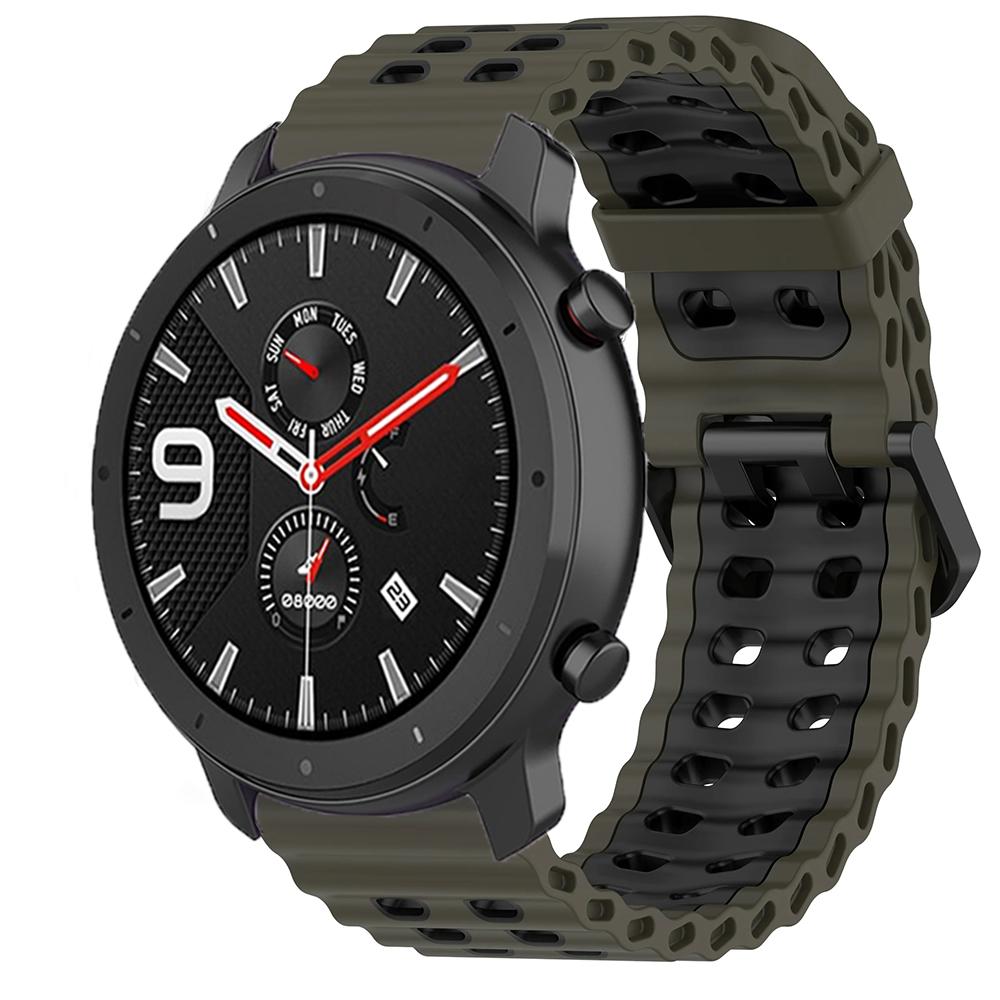 22mm Silicone Band for Amazfit GTR 47mm/GTR 4 3 Pro/Balance 2 1/Bip 6 5/Stratos 2 3 Bracelet for Huawei Watch GT6 5 4 46mm Strap