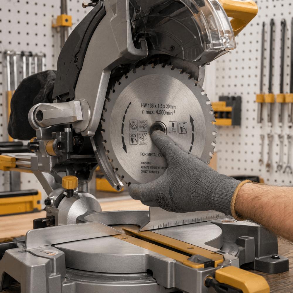1.5mm Thickness Circular Saw Blade 136mm Diameter Cutting Saw Blades Mini Saw Blade  Metal Cutting