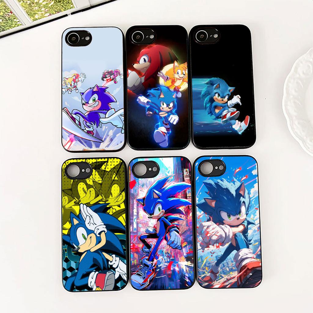 S-Sonics-Poster Hedgehog Cover for Samsung Galaxy S22 S21 S20 FE Ultra Plus A07 A15 A16 A17 A25 A37 A57 + Coque Phone Case