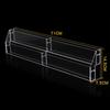 2-6 Tier Acrylic Book Display Stand Desk Bookshelf Newspaper Holder Magazine Rack Finishing Display Shelf Storage Rack Organizer