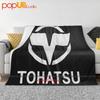 Tohatsu Feel The Wind Logo Ultra-Soft Blanket Quilt Winter Sofa Cover Bed Covers