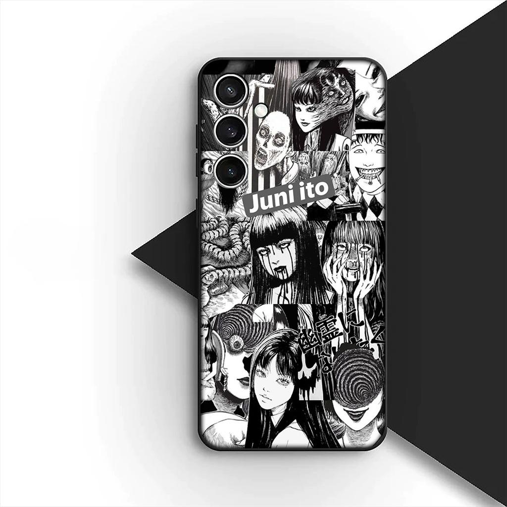 Cover for Samsung Galaxy S10 S8 S9 Plus A33 A34 A31 70 A71 A72 Note 20 9 8 S10E Casing Phone Case Horror Junji Ito Tomie Cartoon