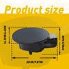 6R0809857 For VW Polo 2011-2019 Fuel Gas Tank Door Lid Cover Flap Cap Black Fuel Gas Tank Door Lid Cover