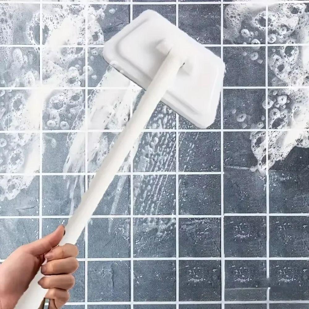 Removable Cleaning Brush Set Long Handle Bathroom Cleaning Brush Bathroom Supplies