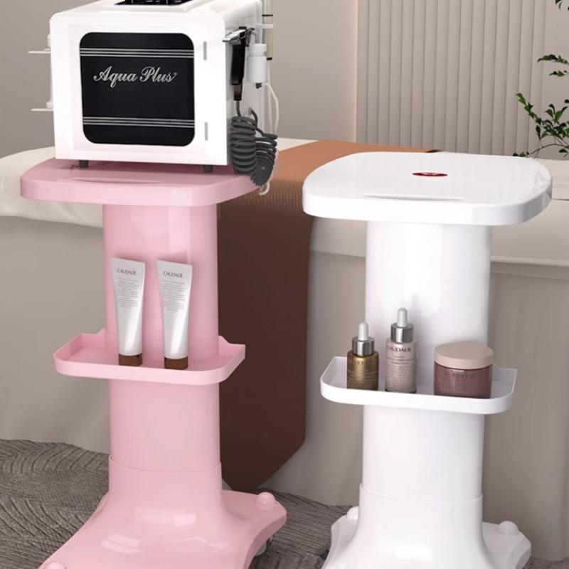 Professional Beauty Instrument Cart with Wheels - Mobile Storage Trolley for Salon, Skincare Equipment Organizer