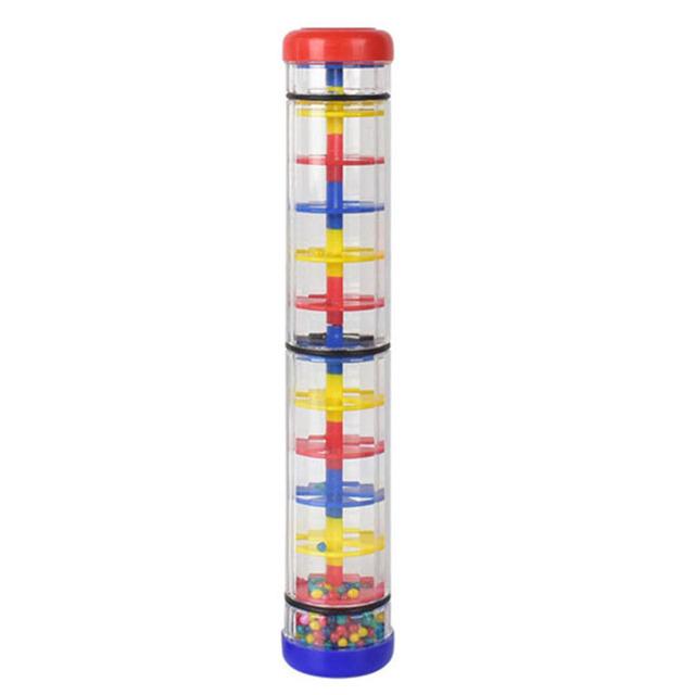 Toys Baby 6 12 Months Developmental Sensory Rain Stick Shaker Rattle Rainmaker Baby Toy Rainstick Musical Instrument For Babies