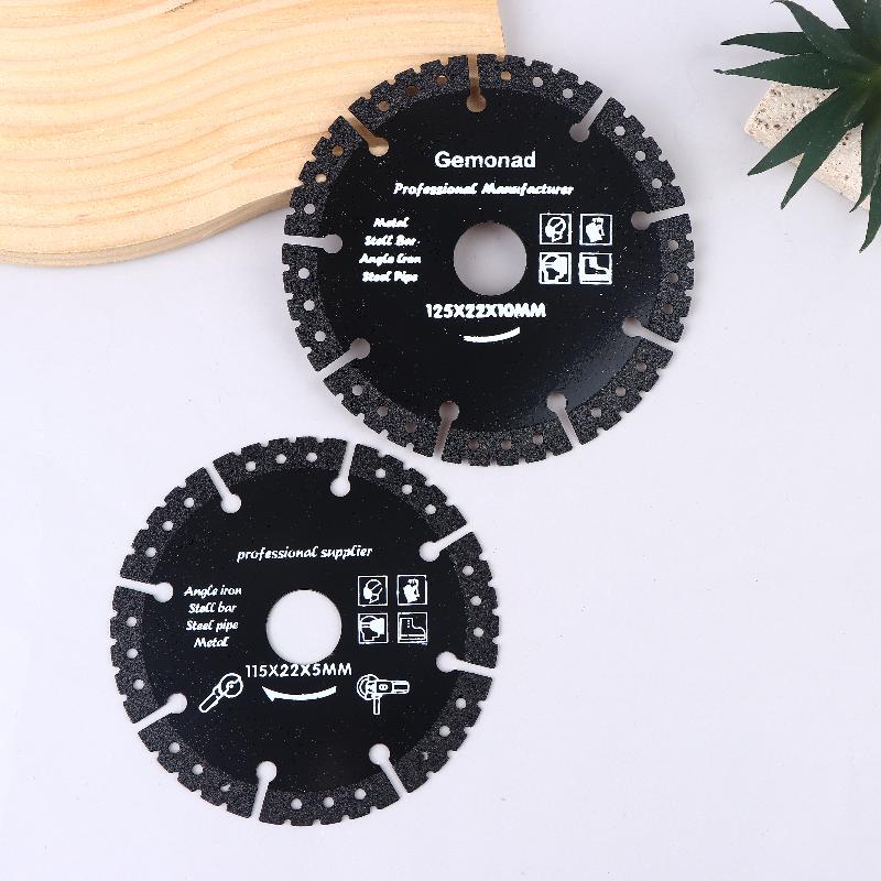 115/125Mm Metal Cutting Diamond Blades - Sharp Discs For Steel, Aluminum, Concrete, Stone, Marble, Iron Cutting Disc